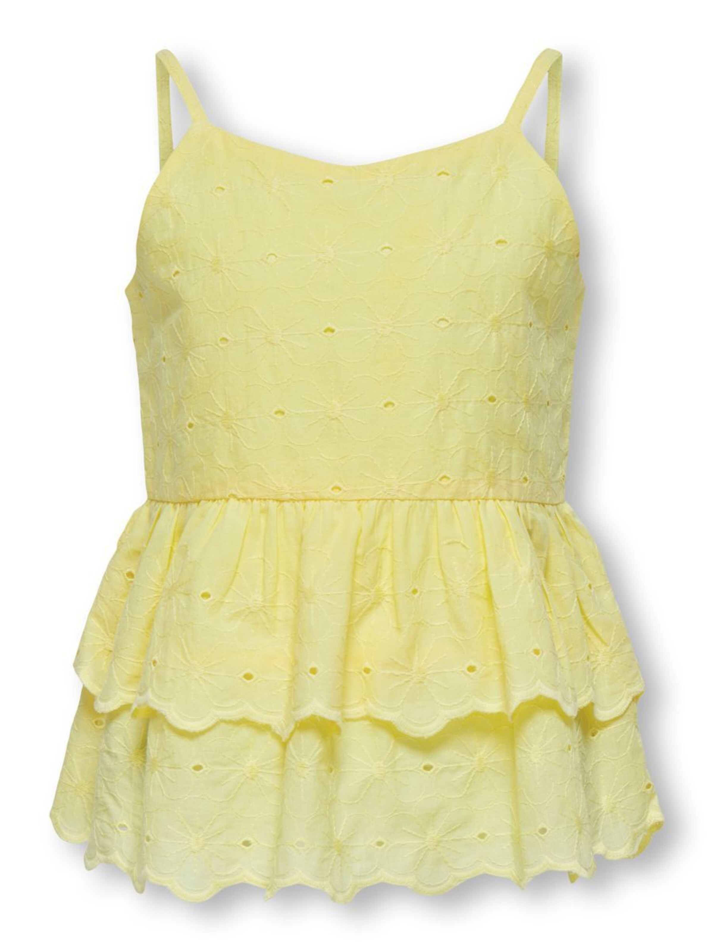 Haut ONLY GIRLS en jaune : devant