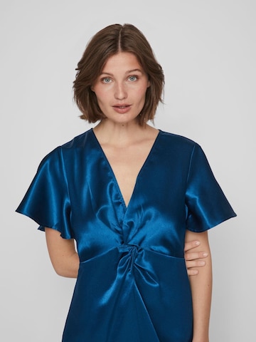 VILA Kleid 'SITTAS' in Blau