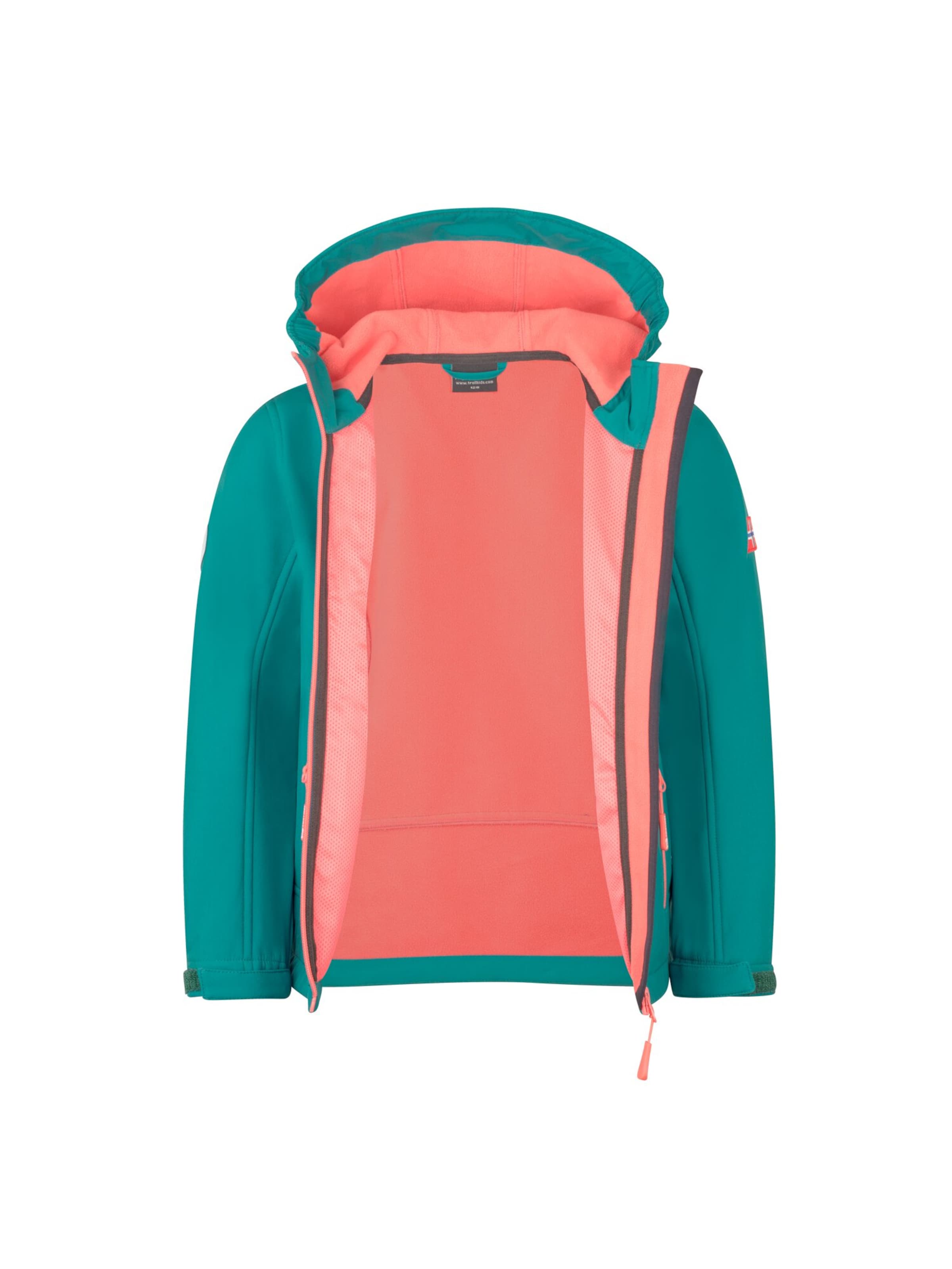 TROLLKIDS Outdoor jacket in Green