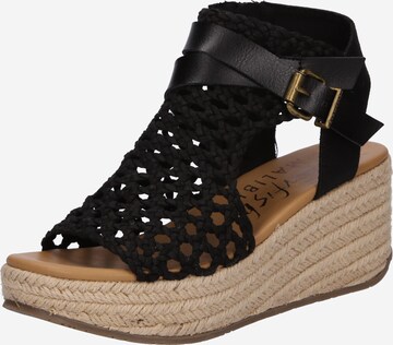 Blowfish Malibu Sandal 'Lorrah' i svart: framsida