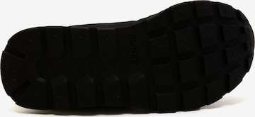 SUN68 Sneakers 'Tom Fluo' in Zwart