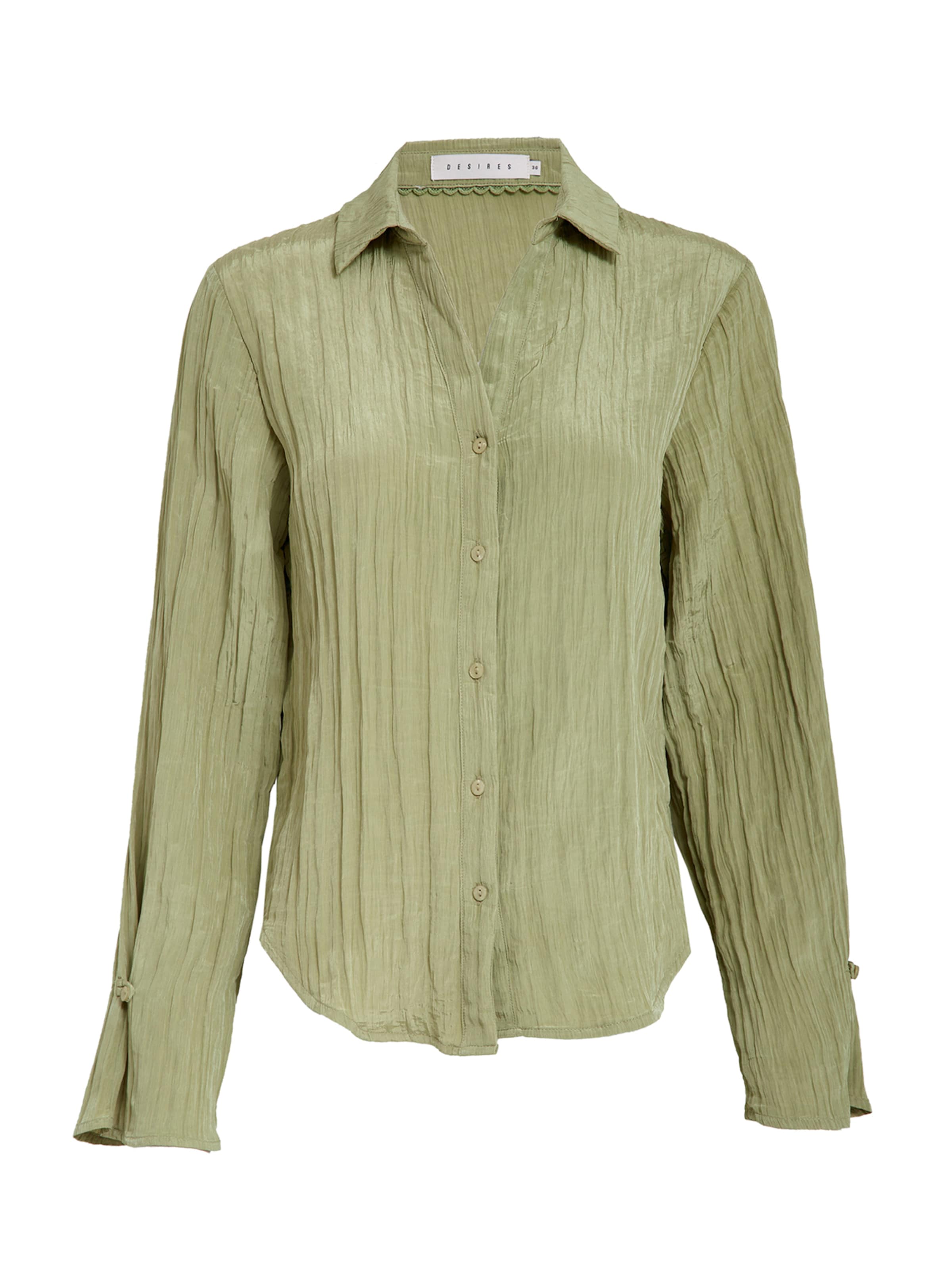 DESIRES Shirt 'Leona' in Grün: Vorderseite