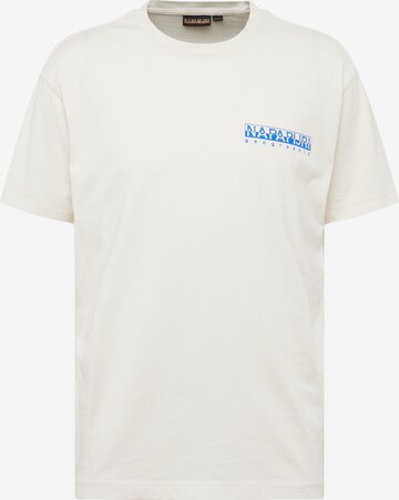 T-Shirt 'FABER' NAPAPIJRI en blanc : devant