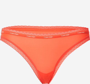 Calvin Klein Underwear Panty in Orange: front