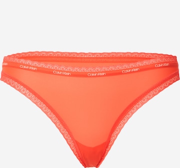 Calvin Klein Underwear - Braga en naranja: frente