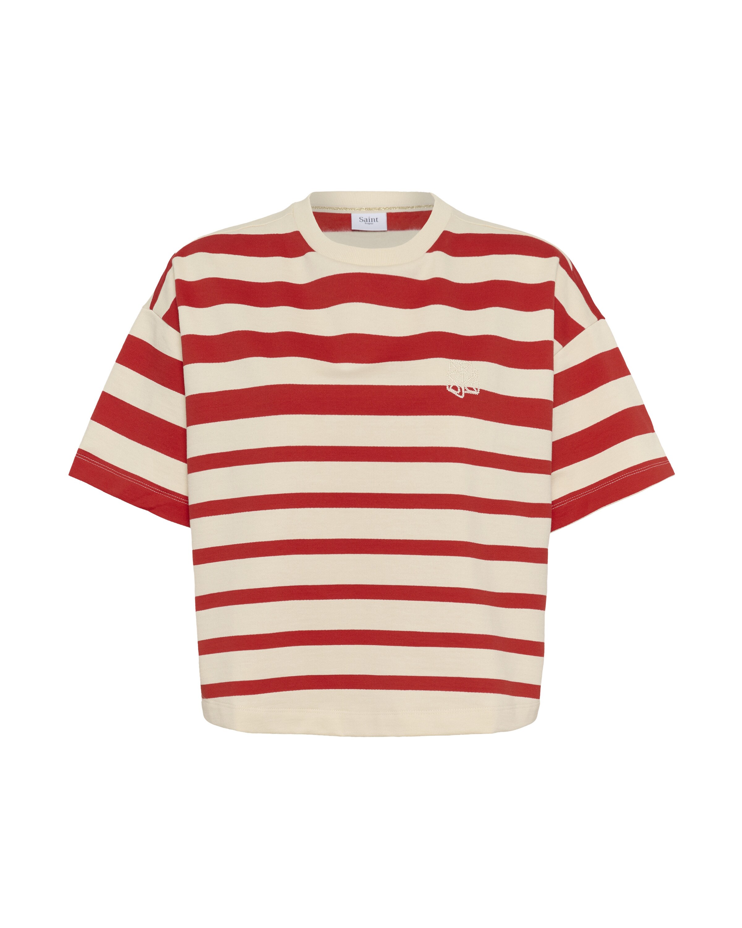 SAINT TROPEZ Shirt 'Philene' in Red: front