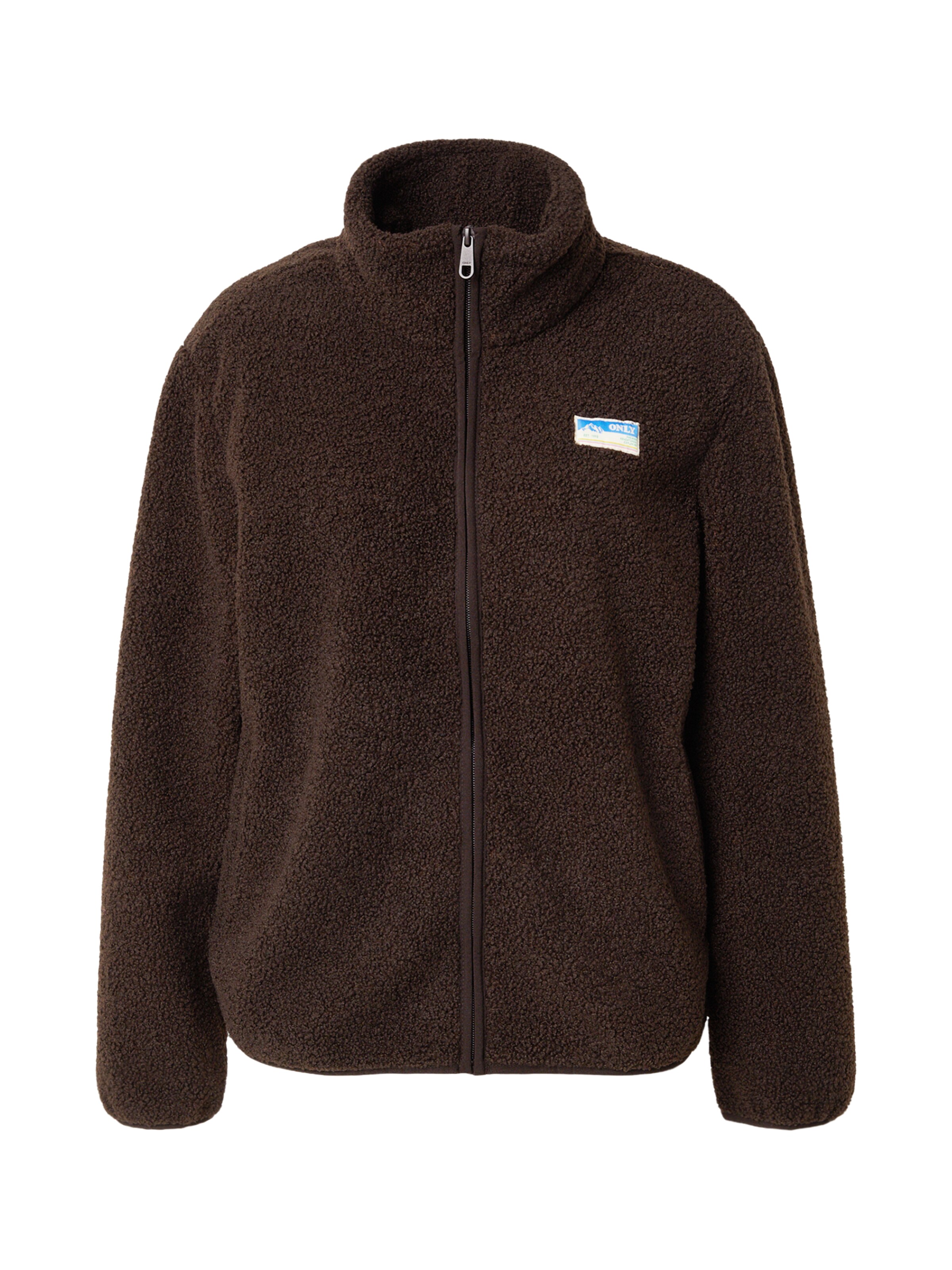 Jachetă  fleece 'ONLEVA' de la ONLY pe maro: față
