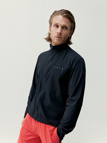 Born Living Yoga Between-season jacket 'Nyasa' in Black: front