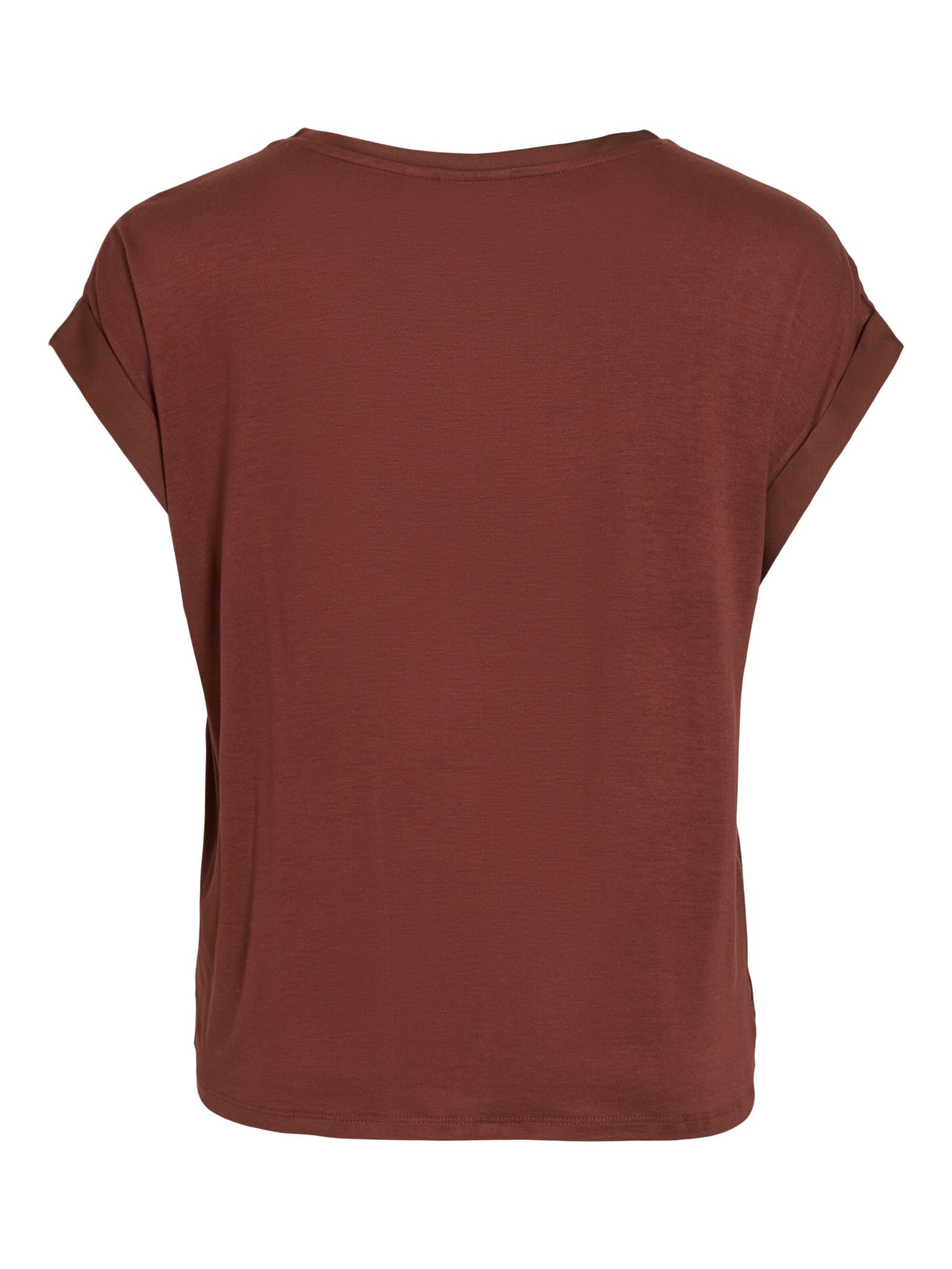 VILA Shirts 'ELLETTE' i rød