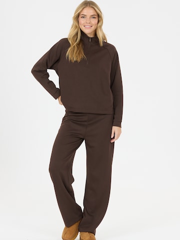 Athlecia Sport sweatshirt 'Franye' i brun