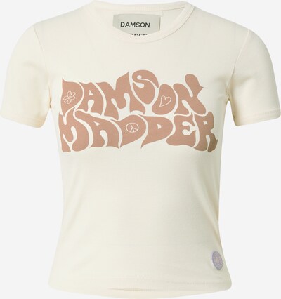 Damson Madder Shirt in ecru / altrosa, Produktansicht