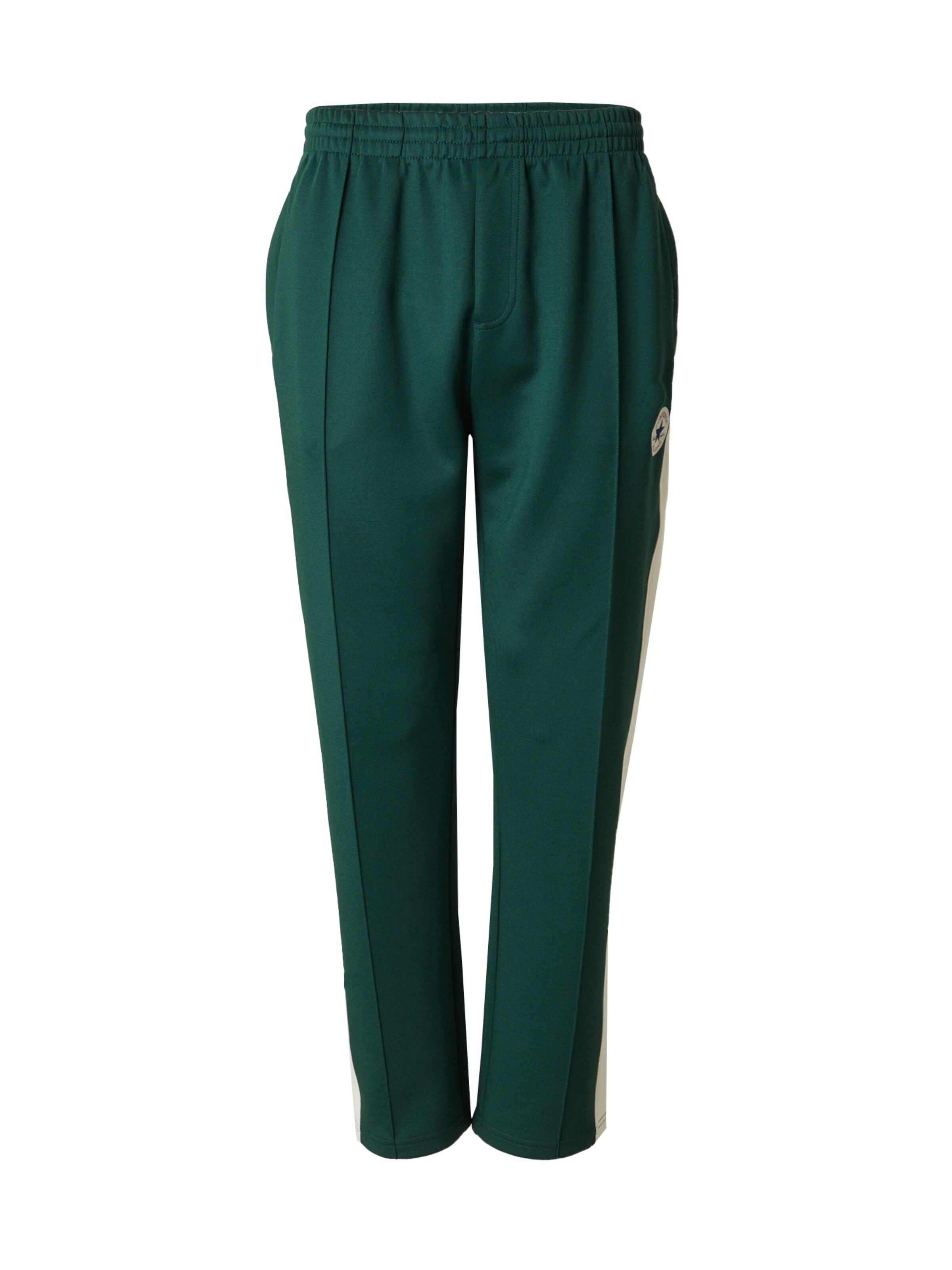 CONVERSE Szabványos Nadrág 'Chuck' - zöld: elől