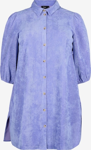 Zizzi Obleka 'MELENA' | vijolična barva: sprednja stran