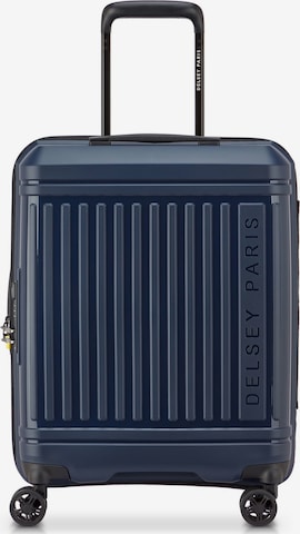 Valisette Delsey Paris en bleu : devant