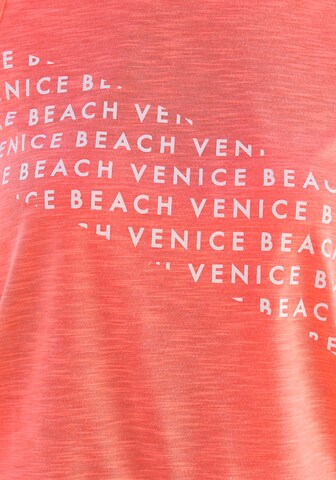 VENICE BEACH Τοπ σε πορτοκαλί