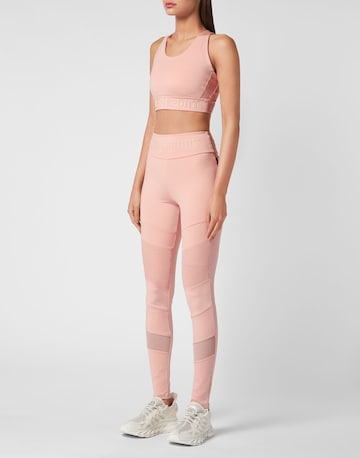 Plein Sport - Soutien Bustier Soutien de desporto em rosa