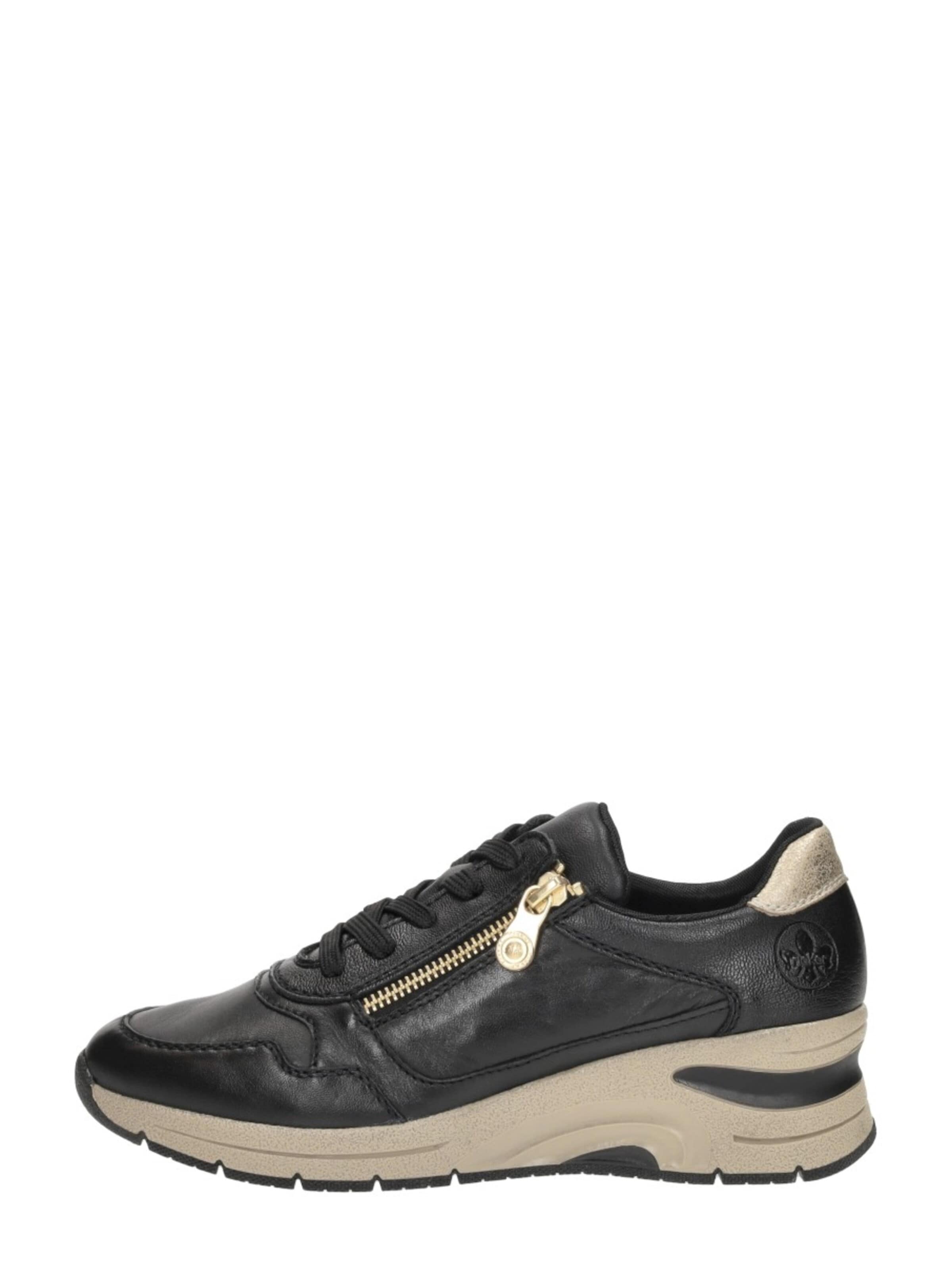 Baskets basses Rieker en noir