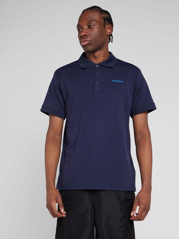 ICEPEAK Performance Shirt 'BELLMONT' in Blue: front