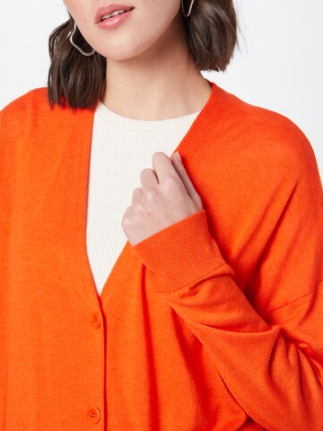 UNITED COLORS OF BENETTON Knit Cardigan in Orange