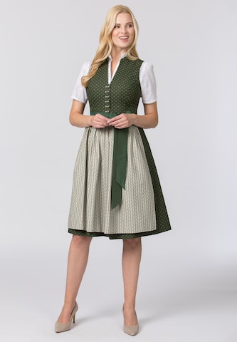 STOCKERPOINT Dirndl 'Hannah' in Groen: voorkant