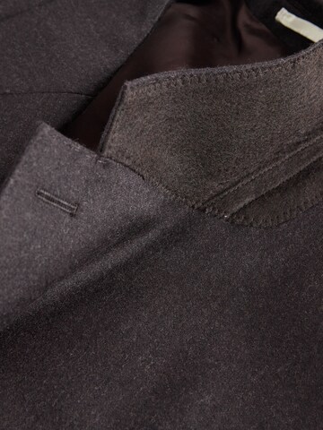 Next Slim Fit Forretningsjakke 'Signature' i brun