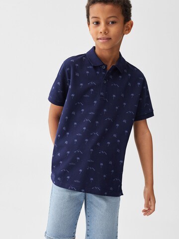 MANGO KIDS T-Shirt 'JAVIER' in Blau: Vorderseite