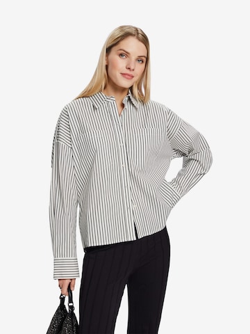 ESPRIT Blouse in Wit: voorkant