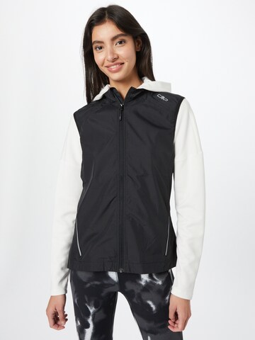 CMP Radweste in Schwarz: Vorderseite