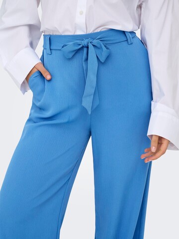 ONLY Wide leg Trousers 'ONLNova' in Blue