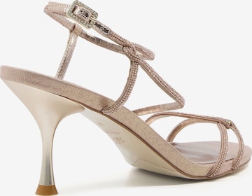 Dune LONDON - Sandalias con hebilla 'MAJESTYS' en oro