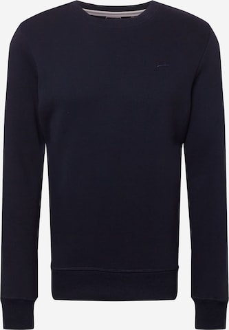 Superdry Zip-Up Hoodie in Blue: front