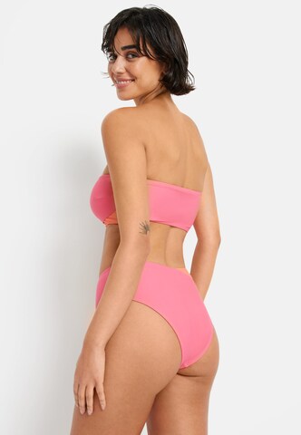 LSCN by LASCANA Bandeau Bikini in Pink