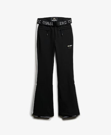 Bootcut Pantalon de sport Superdry en noir