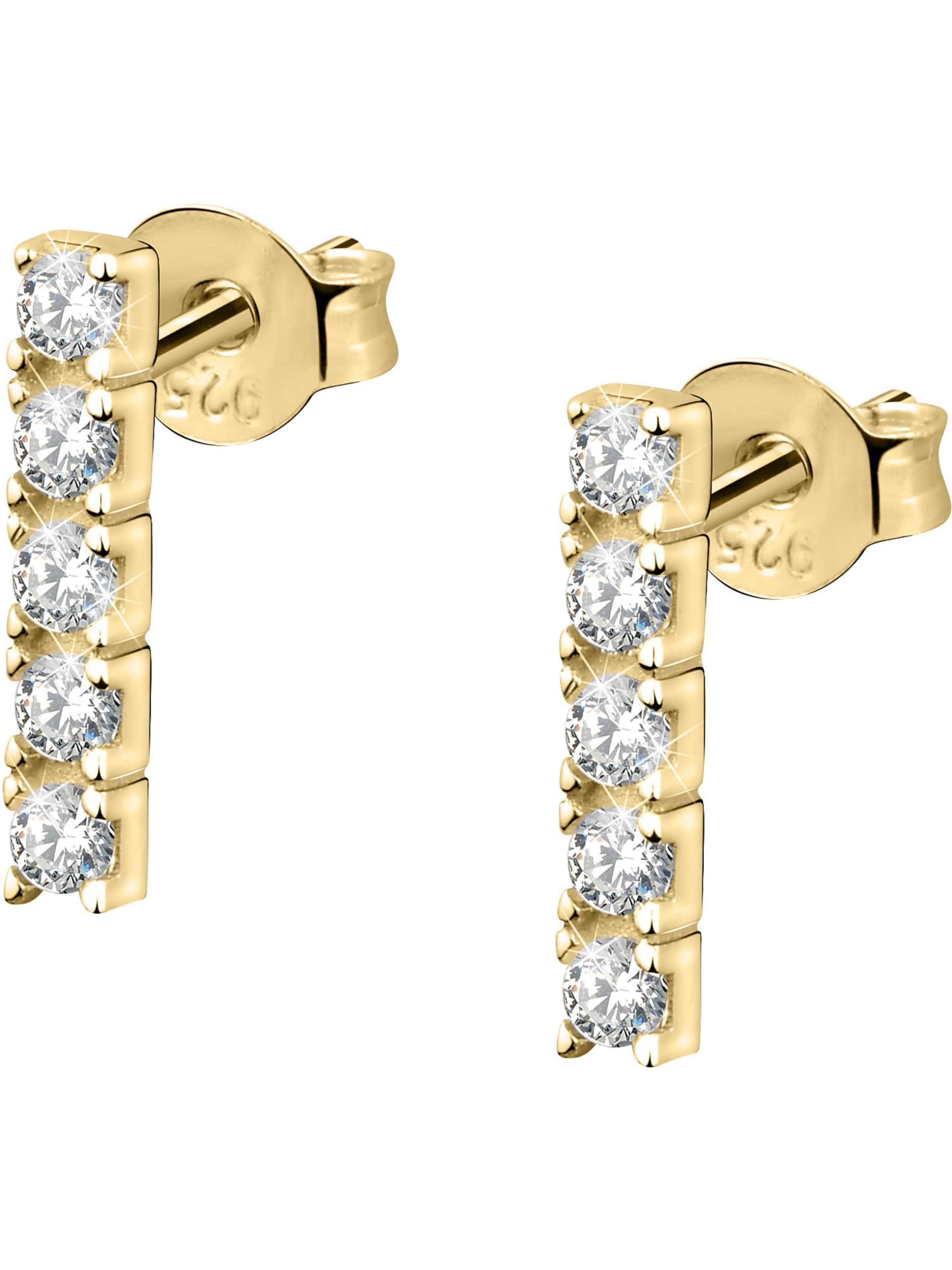 FAVS Ohrringe in Gold: Vorderseite