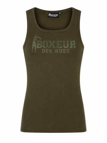 Boxeur des Rues Shirt in Grün: Vorderseite