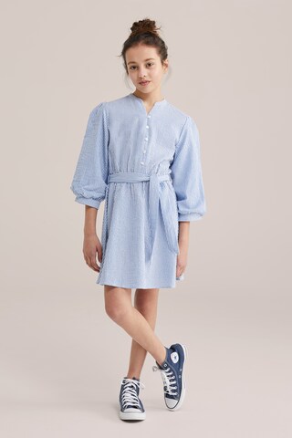 WE Fashion Kleid in Blau
