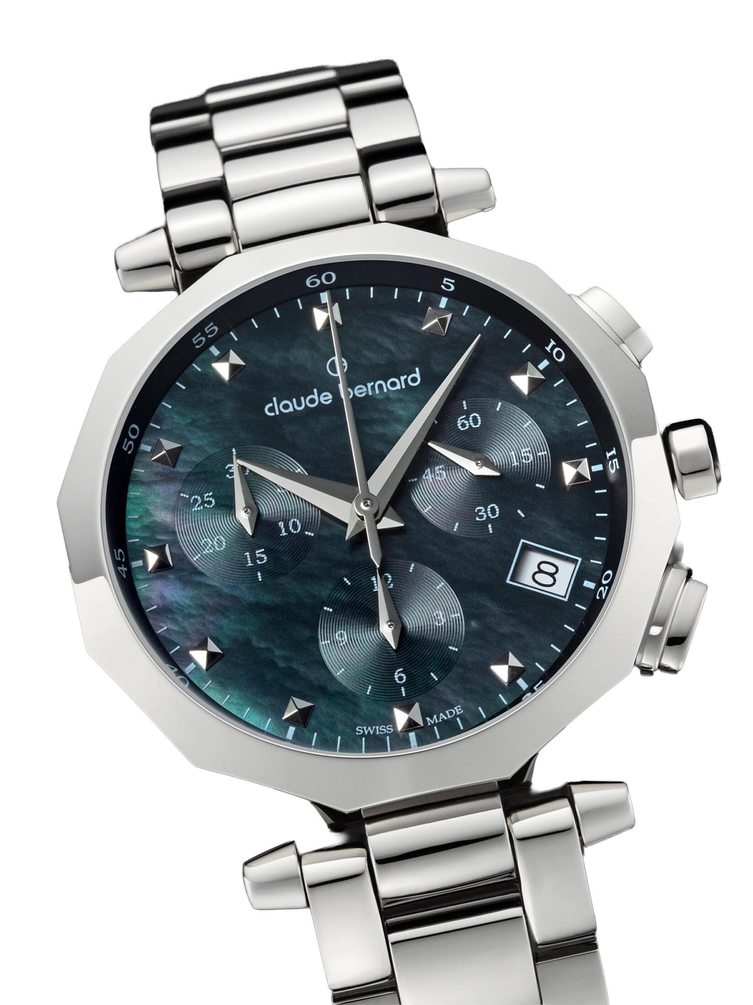 Claude Bernard Analog Watch 'Dress Code Chronograph' in Black