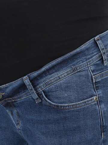 LOVE2WAIT Wide leg Jeans i blå