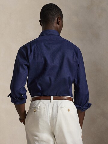 Polo Ralph Lauren Средняя посадка Рубашка в Синий