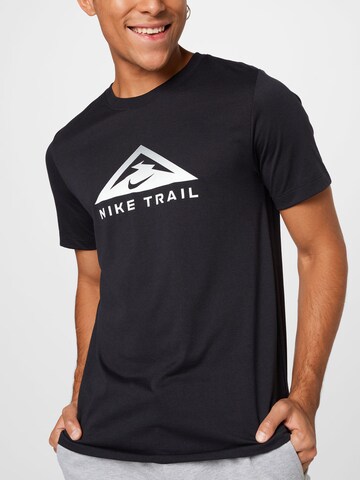 NIKE Functioneel shirt in Zwart