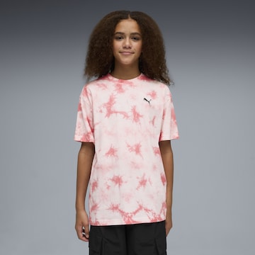 T-Shirt fonctionnel 'Essentials' PUMA en rose : devant