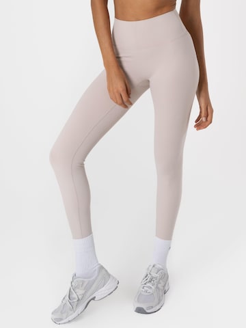 Skinny Leggings 'Essential' di dayr in beige