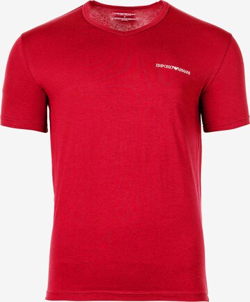 Emporio Armani - Camisa em vermelho