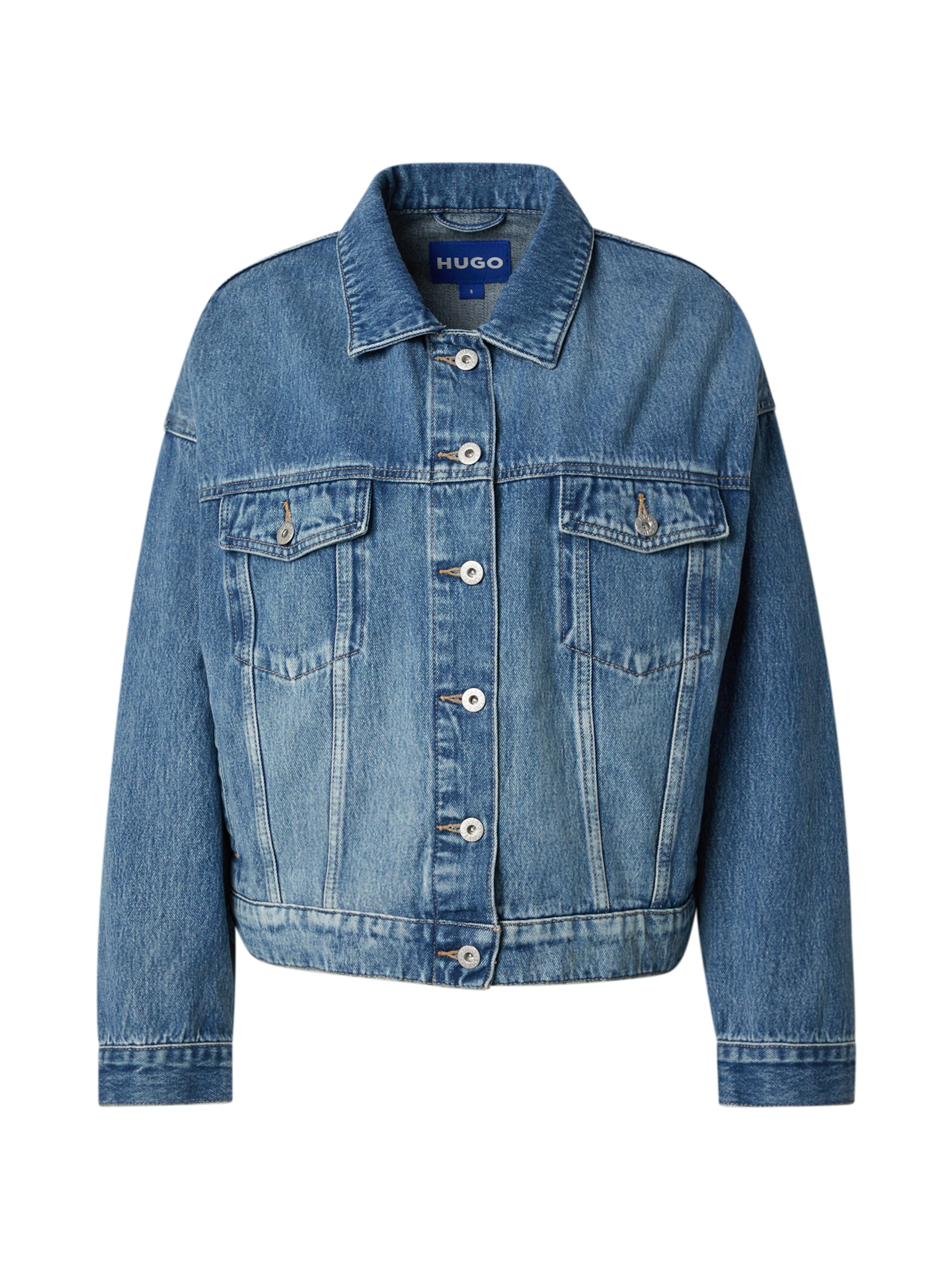 HUGO Regular Jeans &#x27;Lou&#x27; in Blauw: voorkant