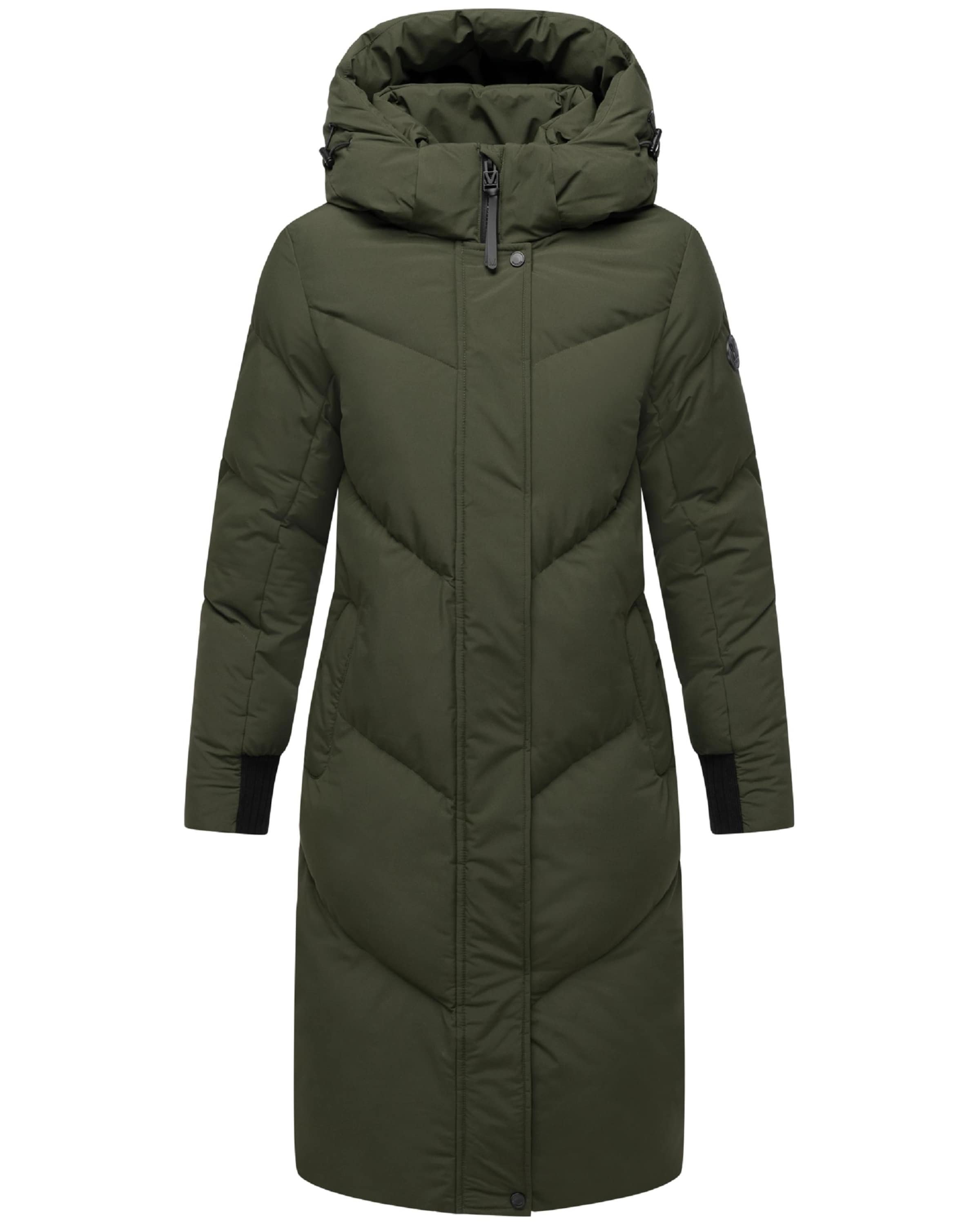 MARIKOO Zimný kabát 'Teonaa 16' - Zelená: predná strana