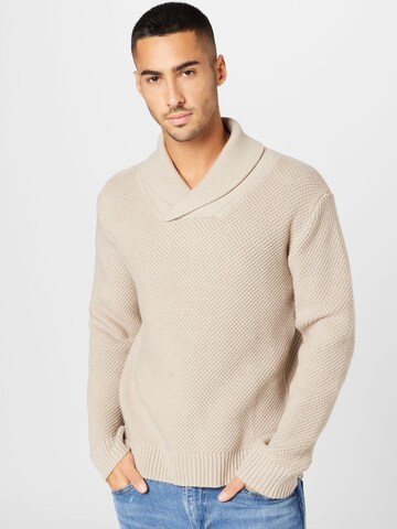 Pullover 'Albert' di ABOUT YOU in beige: frontale