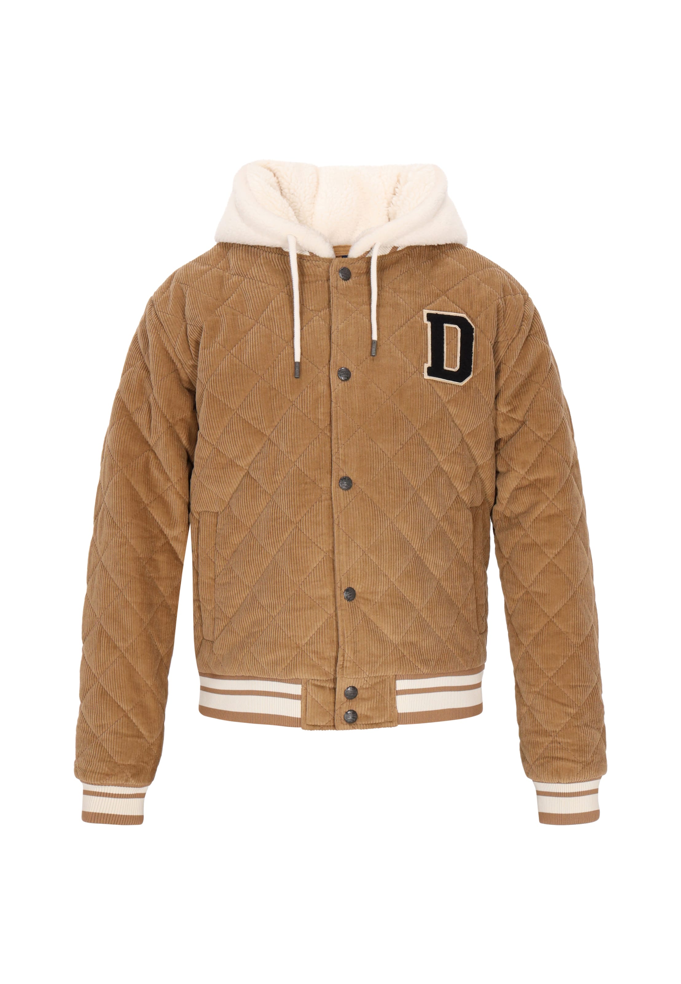 DreiMaster Vintage - Casaco de inverno em castanho: frente