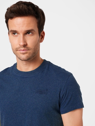 Superdry T-Shirt in Blau