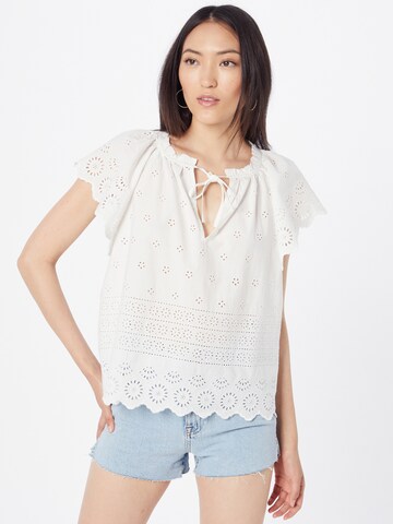 GAP Blouse in White: front