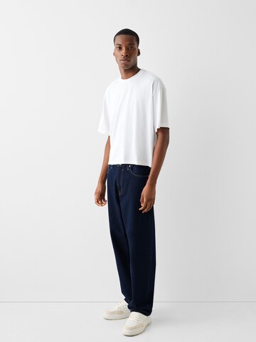 Bershka Loose fit Jeans in Blue